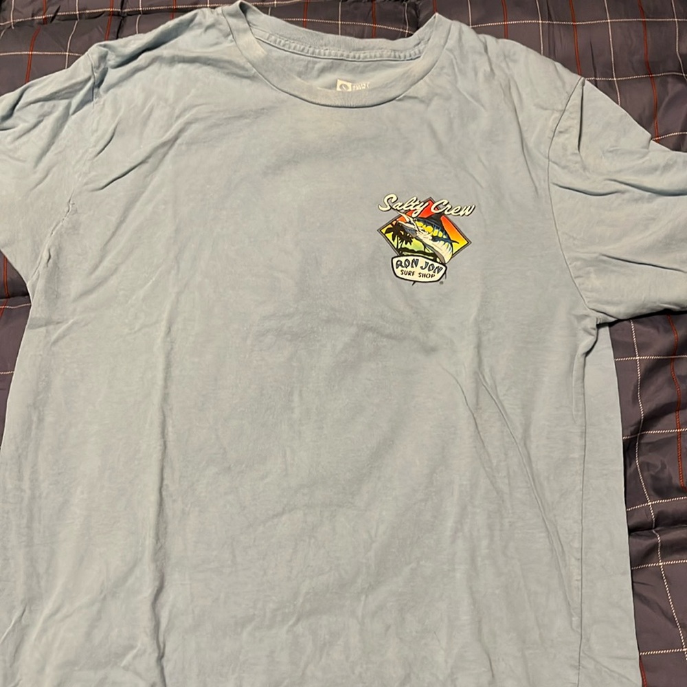 Blue Salty Crew Ron Jon T Shirt
Size M